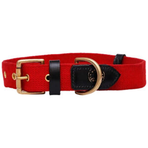 Vama Canvas Collar Red S