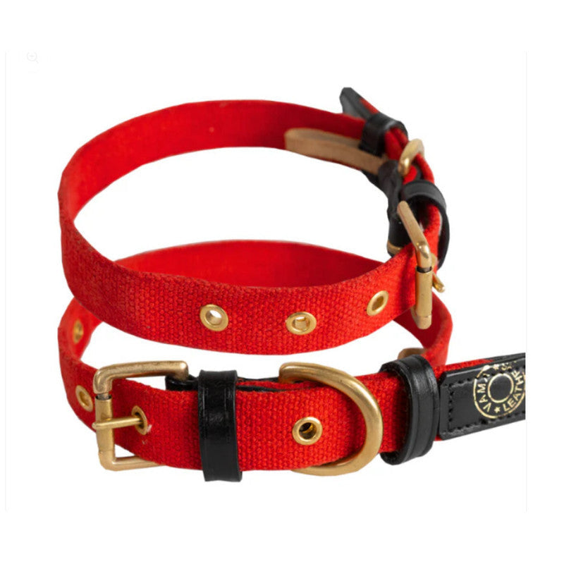 Vama Canvas Collar Red M - Image 2