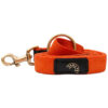 Vama Canvas Leash Orange S