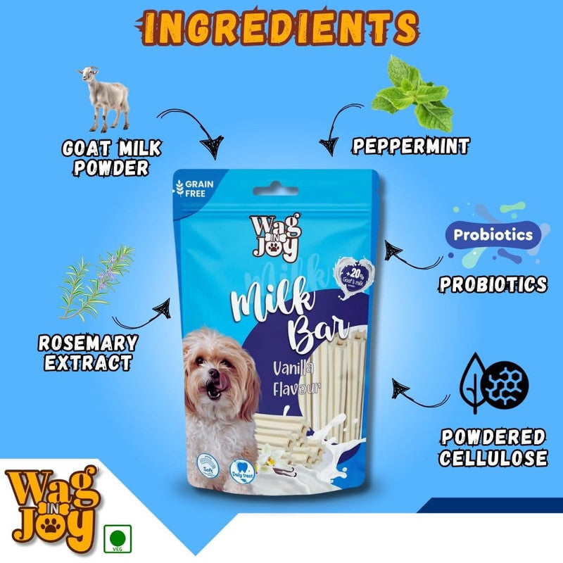 Wag n Joy Milk Bar 125g - Image 5