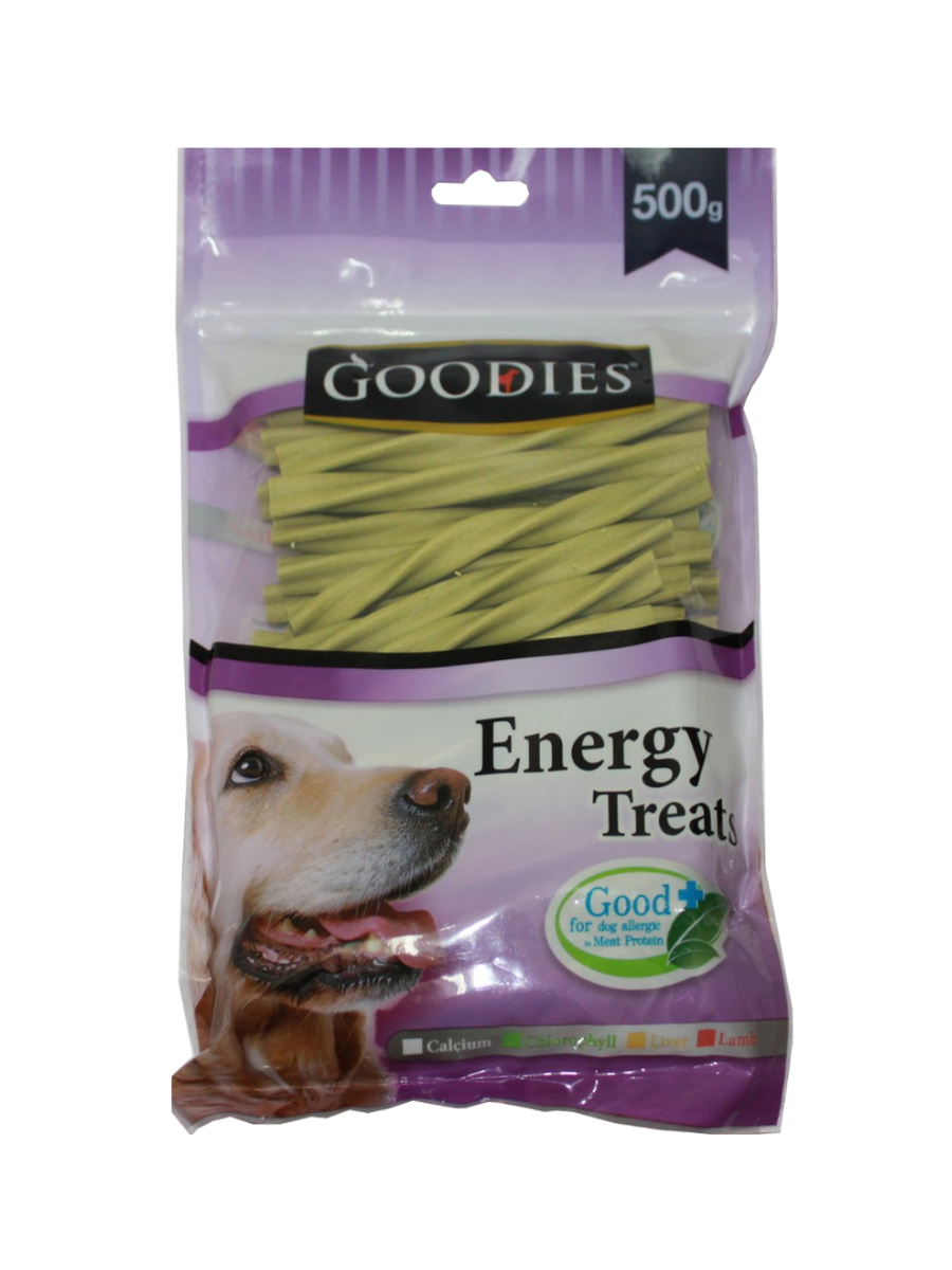 GoodieS Chlorophyll Flavor Dog Chews 500g