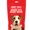 Goofy Tails Chicken with Sesame Treats for Dogs and Puppies - 70 Grams