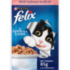 Purina Felix Adult Salmon In Jelly 85g ( Multi-Pack )