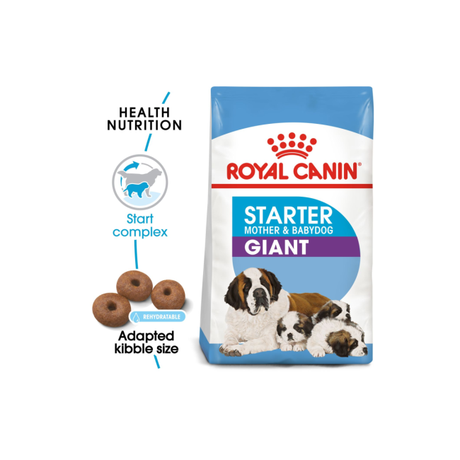 Royal Canin Giant Breed Dog and Puppies Starter Dry Food - Image 8