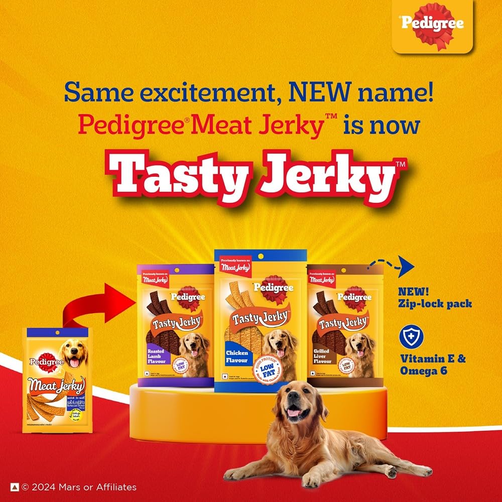 Pedigree Tasty Jerky Grilled Liver Flavour 70g - Image 7