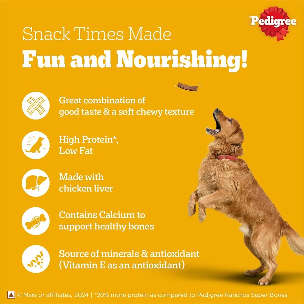 Pedigree Tasty Jerky Grilled Liver Flavour 70g - Image 6