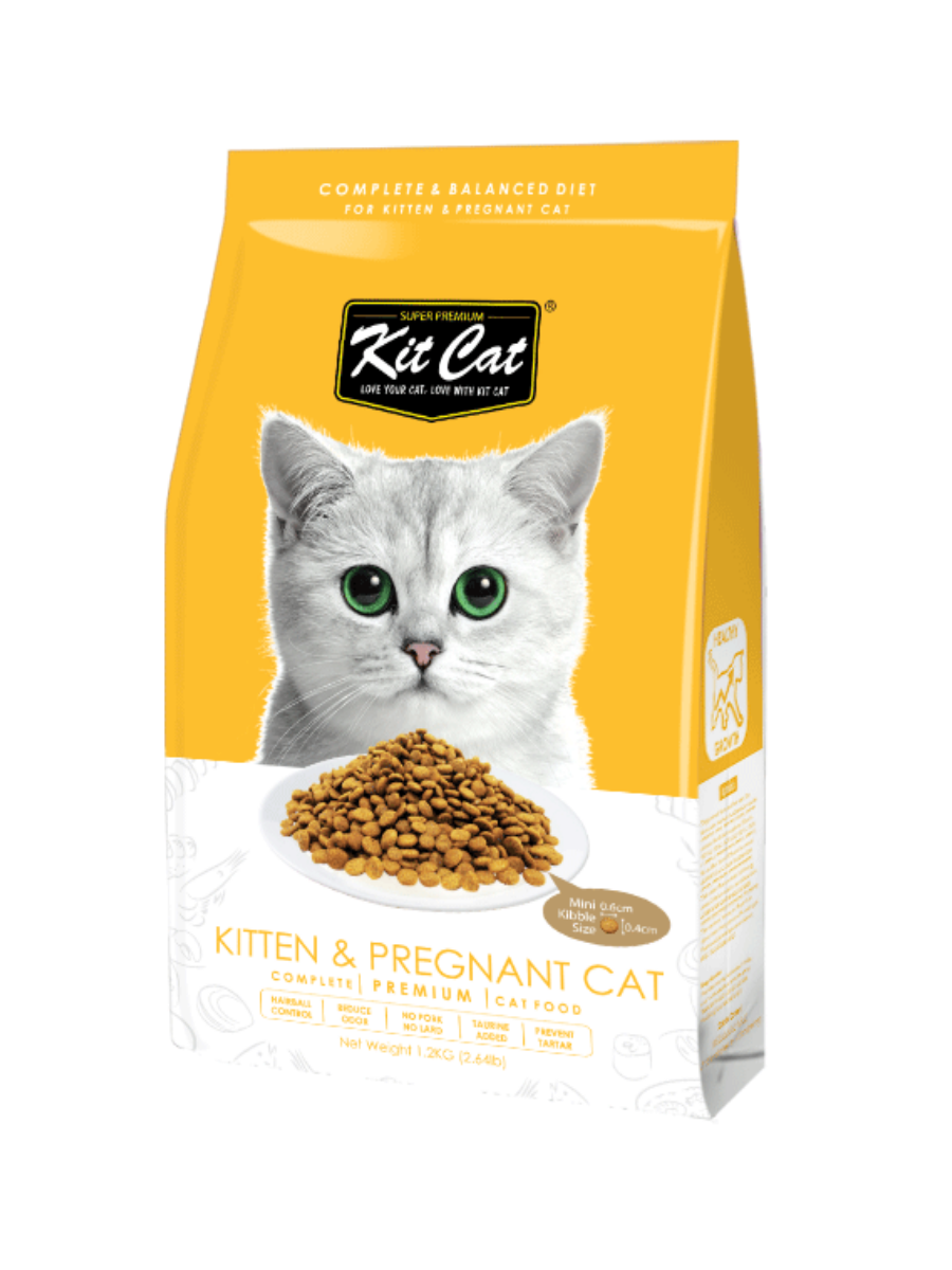 Kit Cat Premium Dry Food Kitten & Mother Cat 1.2Kg