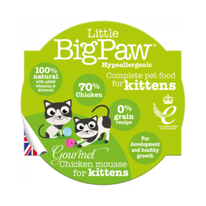 Little Big Paw Chicken Mousse Kitten Food 85 g