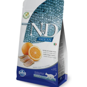 N&D Ocean Herring & Orange Cat Dry Food