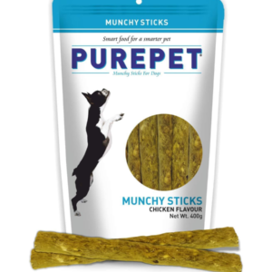Purepet Chicken Munchy Stick 400g