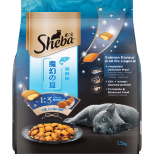 Sheba Salmon Kitten and Adult 1.5kg